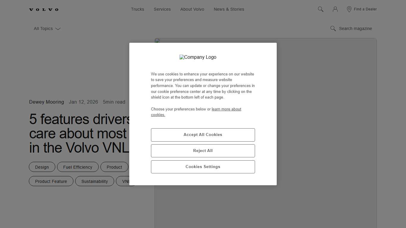 5 features drivers care about most in the Volvo VNL